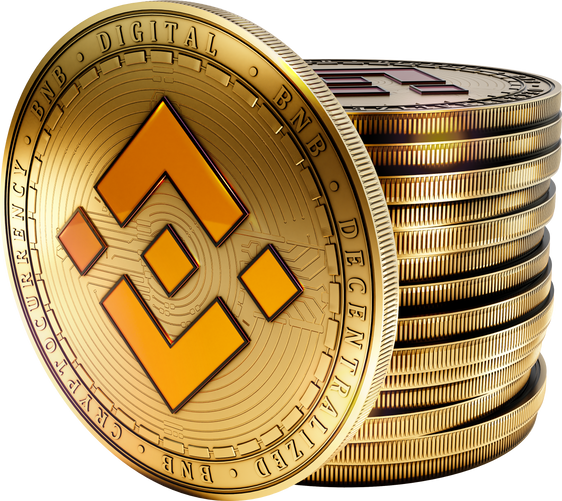 3D Cryptocurrency Coins